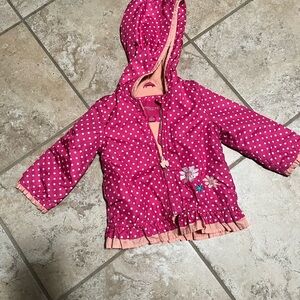 Polka Dot Pink Kids Jacket